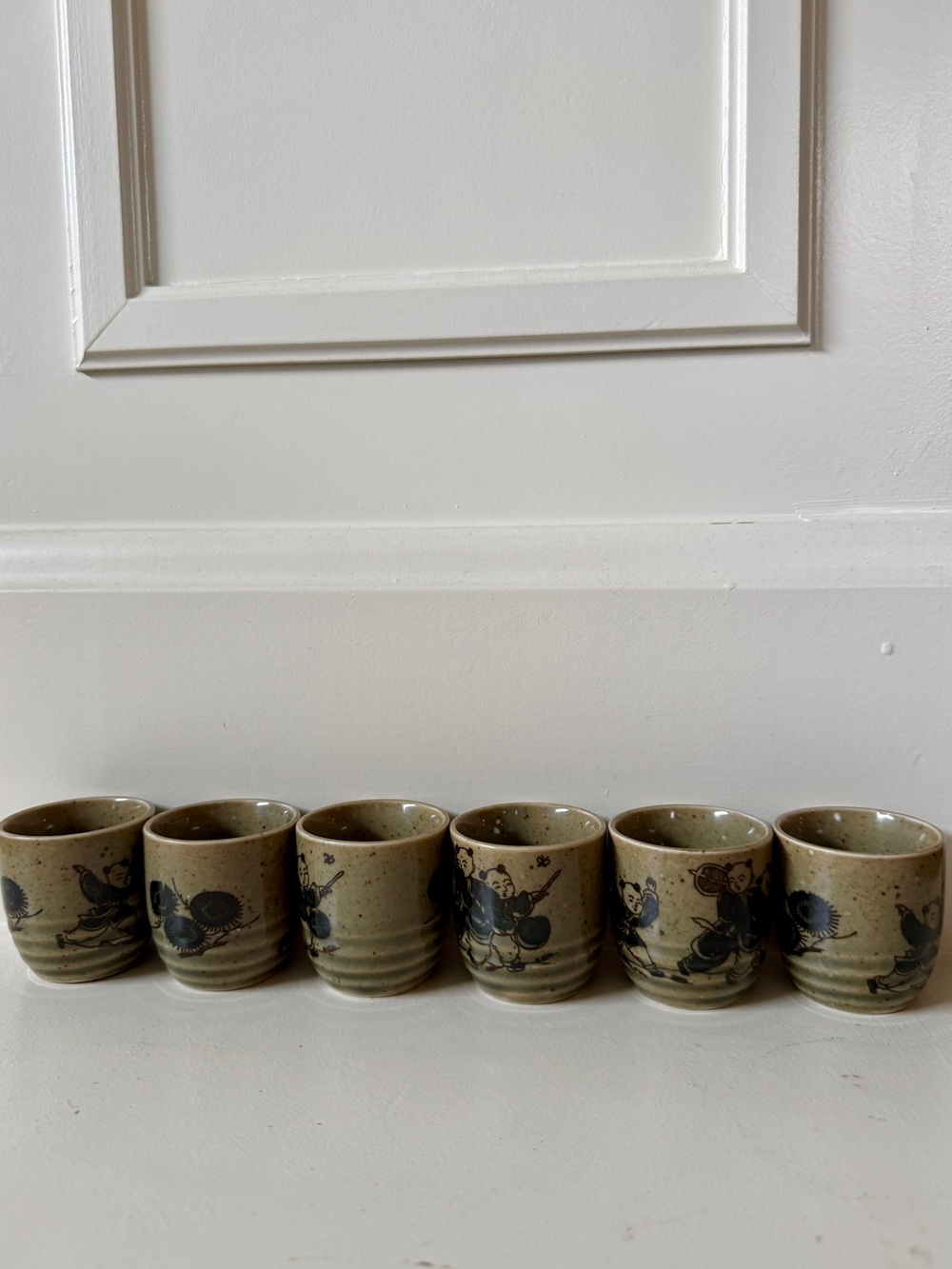 Set of 6 Japanese Sake Cups